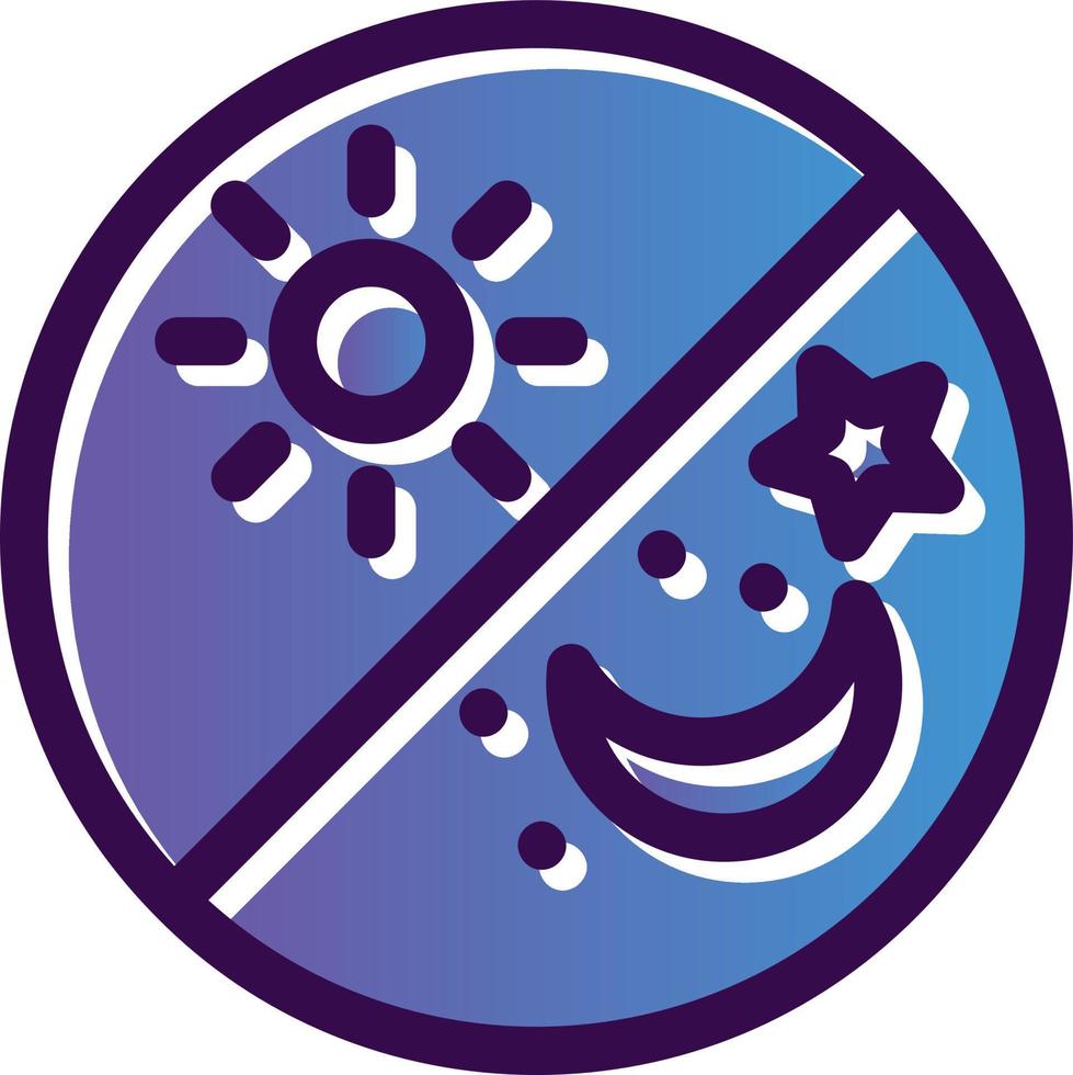 Day and Night Vector Icon Design