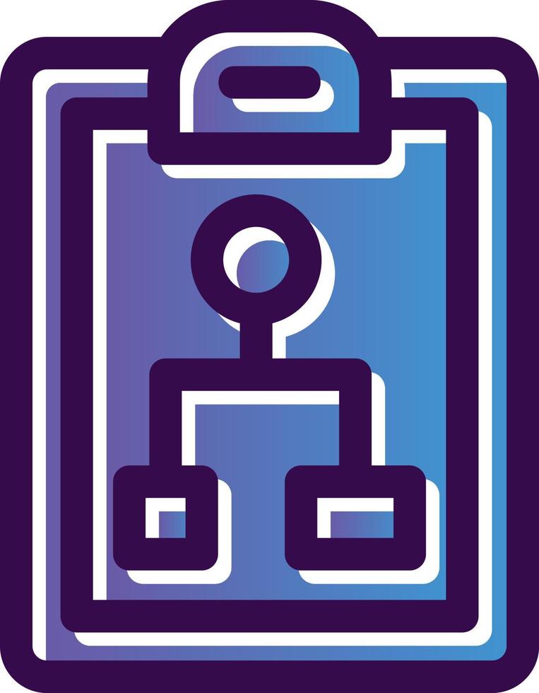 Workflow Vector Icon Design