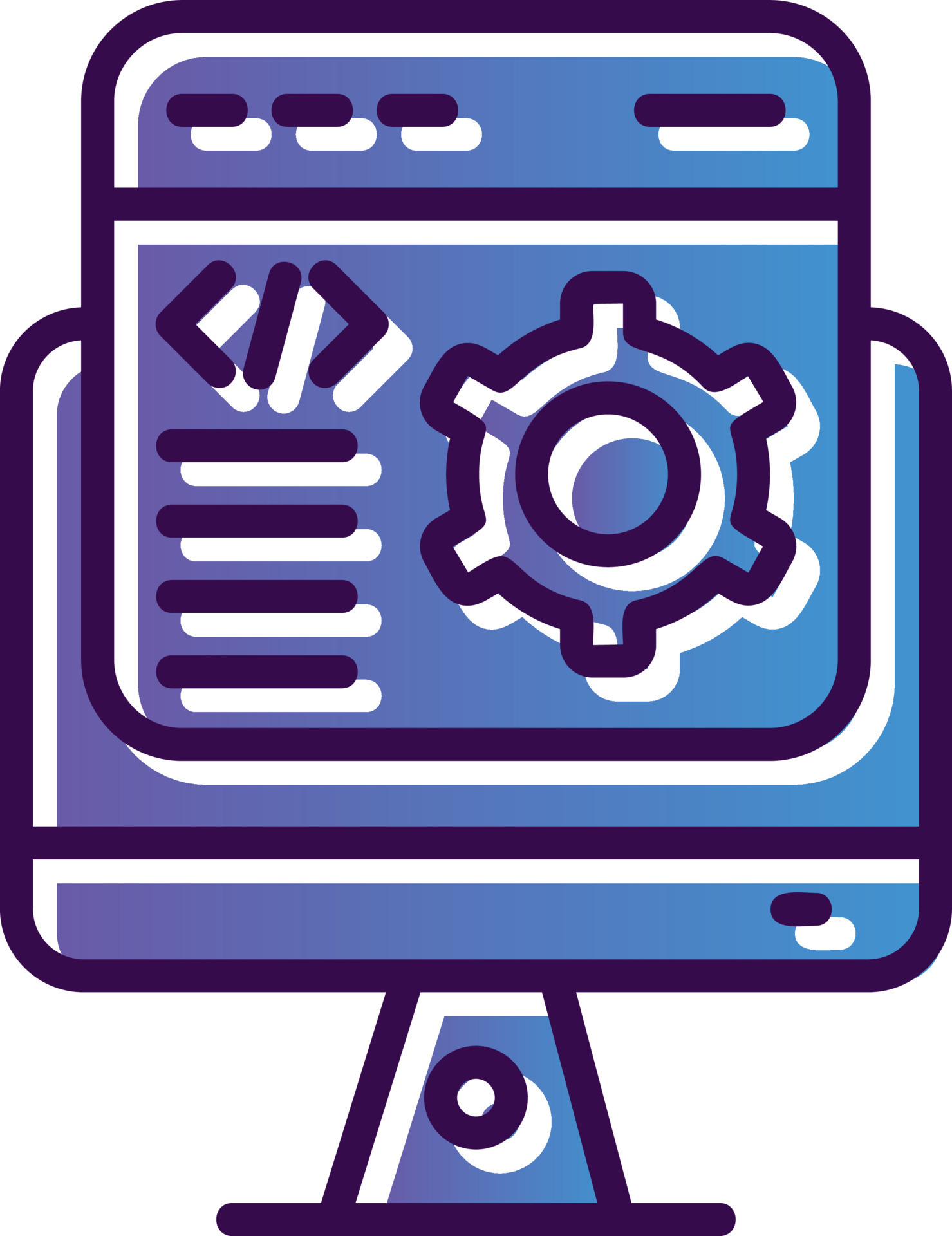 Software Developer Vector Icon Design 21288180 Vector Art at Vecteezy