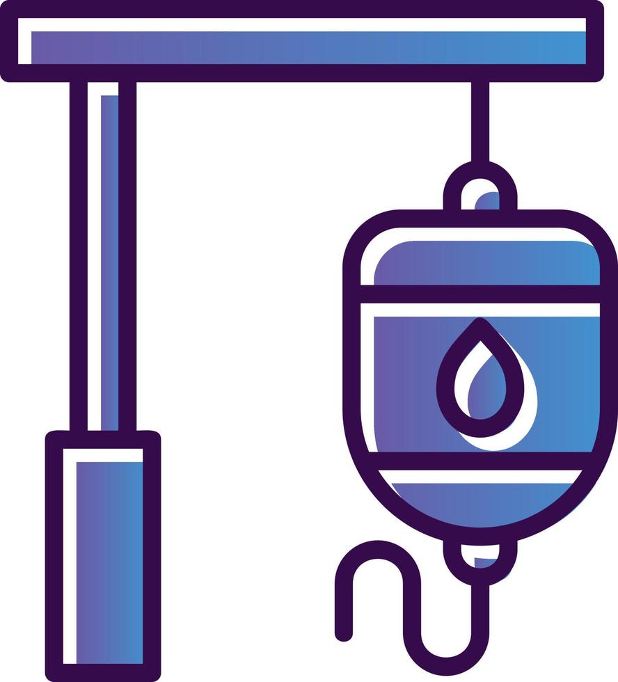 Blood Transfusion Vector Icon Design