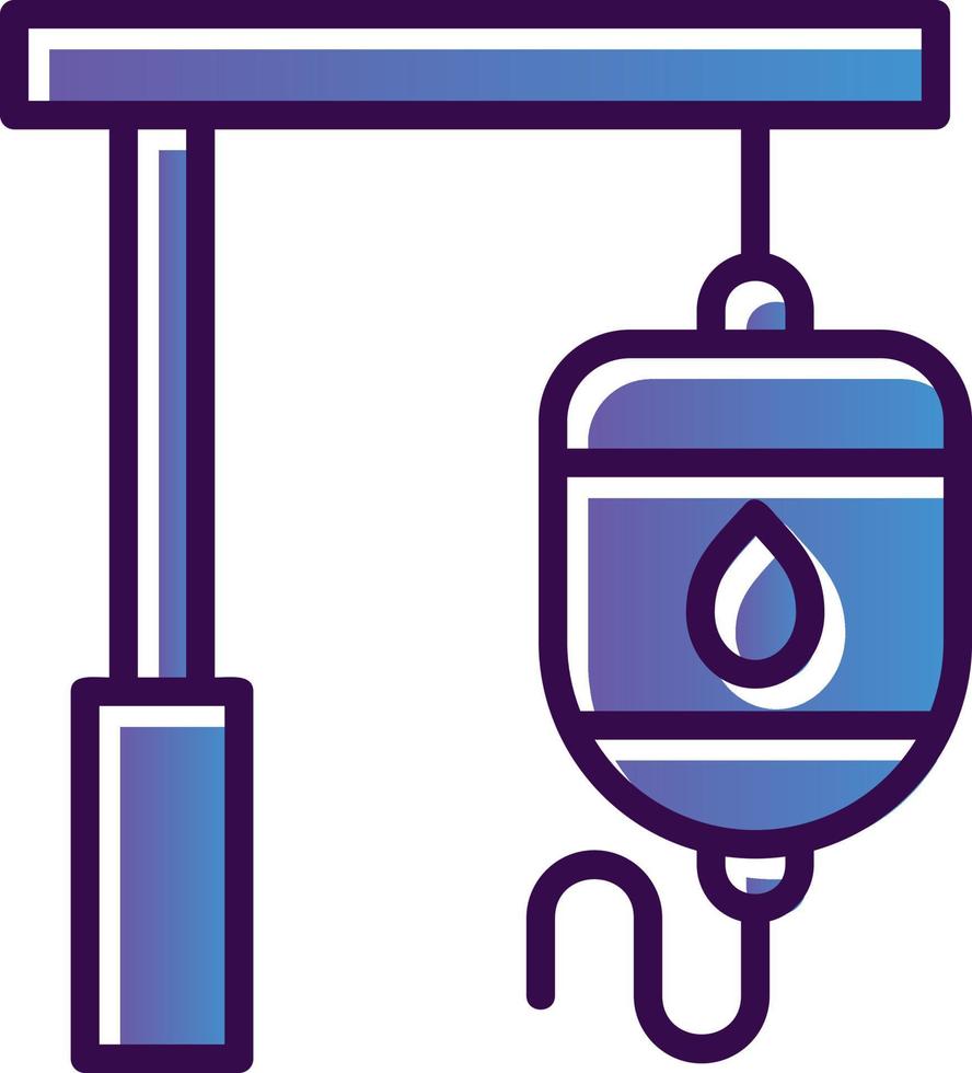 Blood Transfusion Vector Icon Design