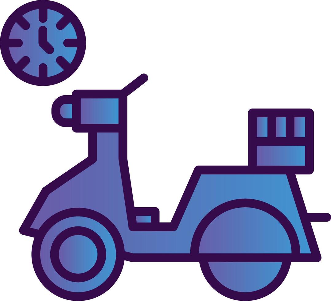 Delivery Time Vector Icon Design