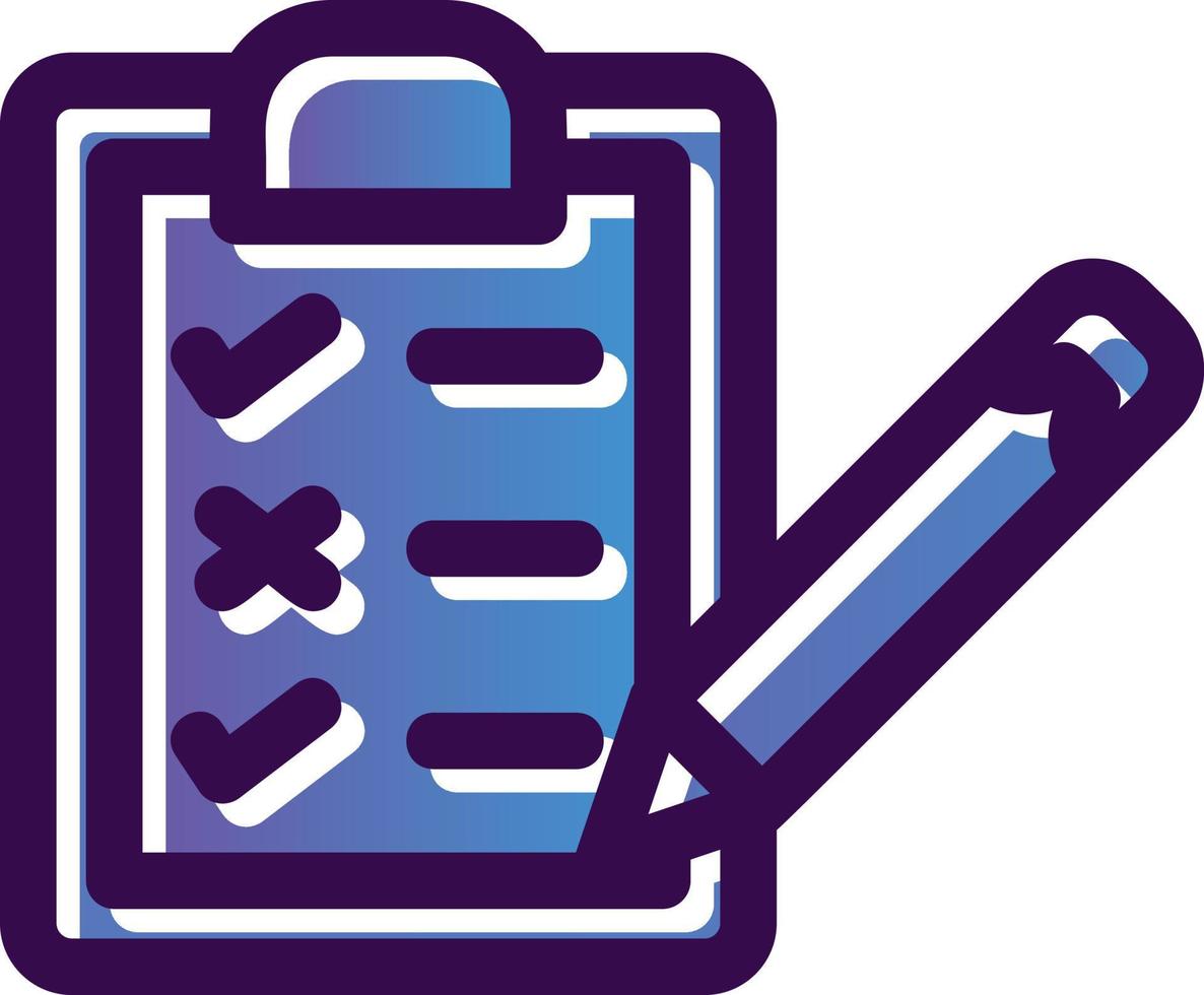 Tasks Checklist Vector Icon Design