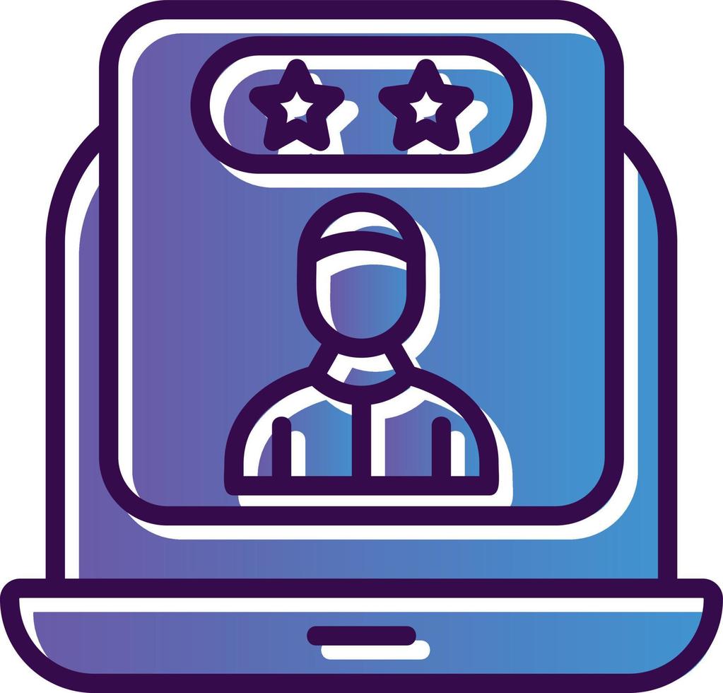 Customer Reviews Vector Icon Design