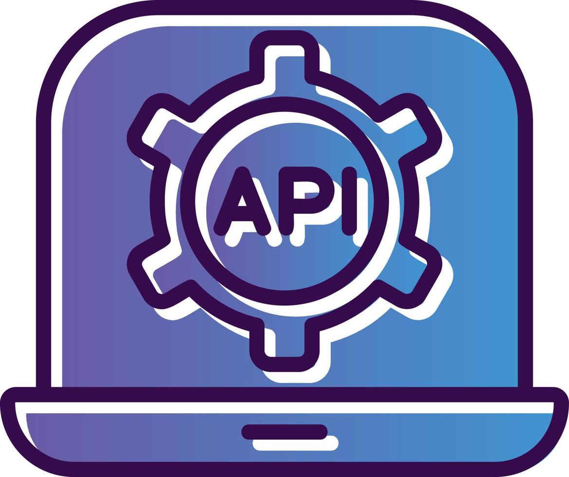 API Vector Icon Design