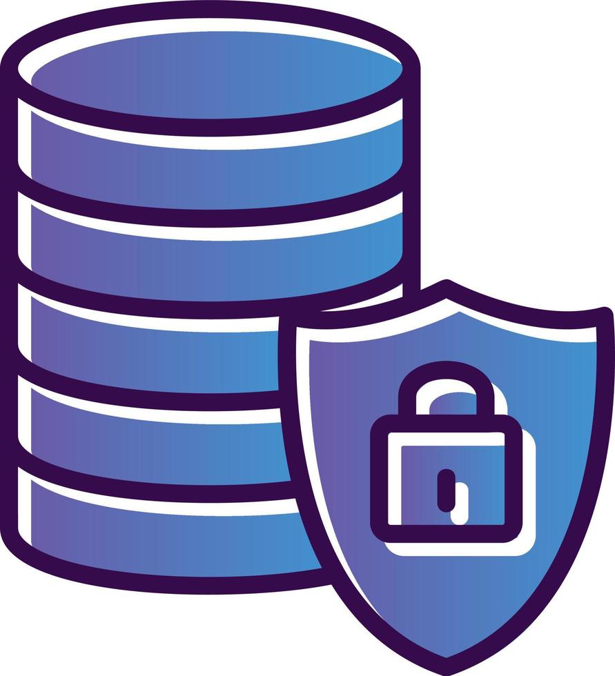 Data Security Vector Icon Design