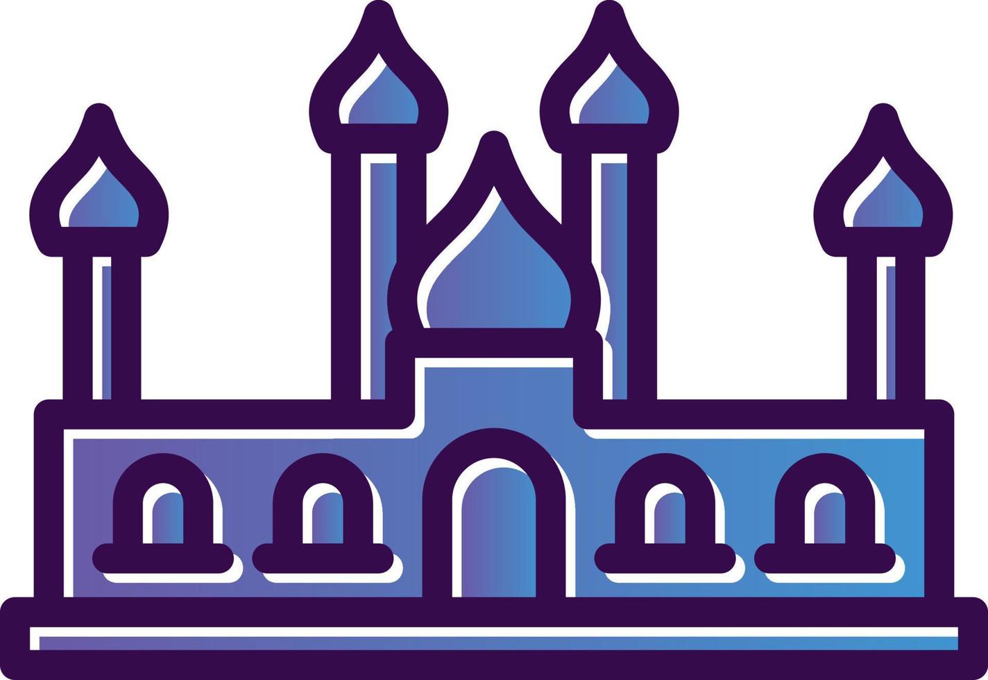 Mosque Vector Icon Design