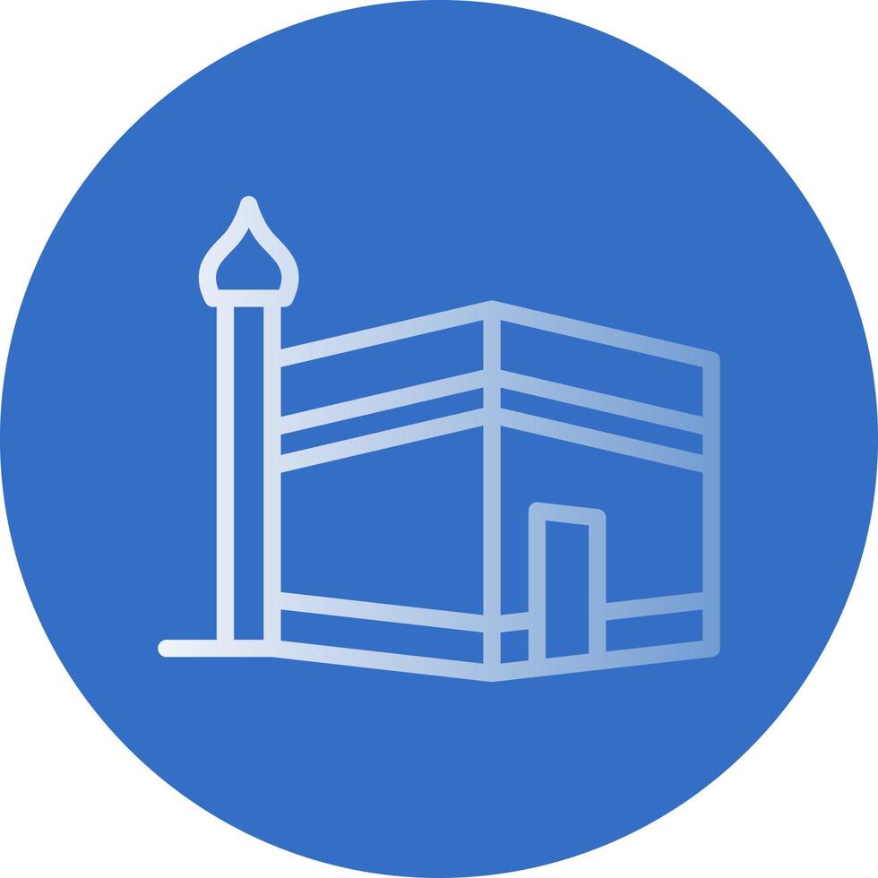 Kaaba Vector Icon Design