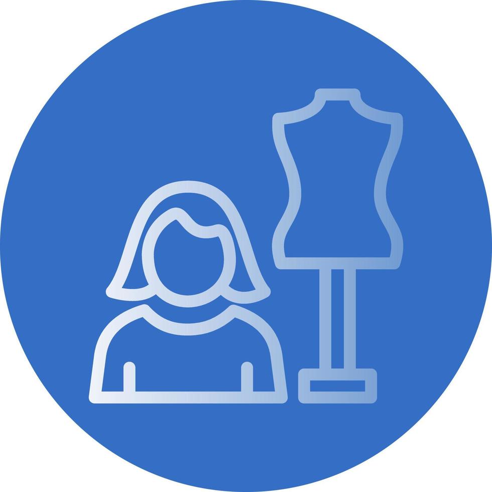 Fashion Designer Vector Icon Design