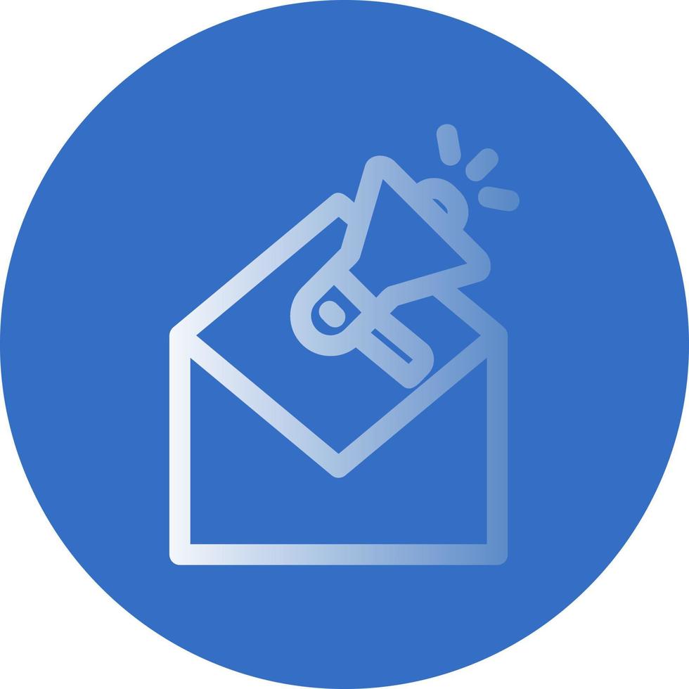 Email Marketing Vector Icon Design