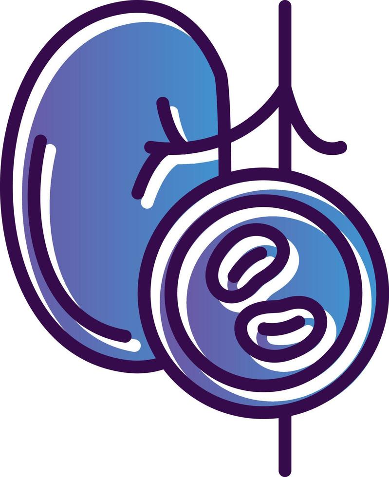 Kidney Checkup Vector Icon Design
