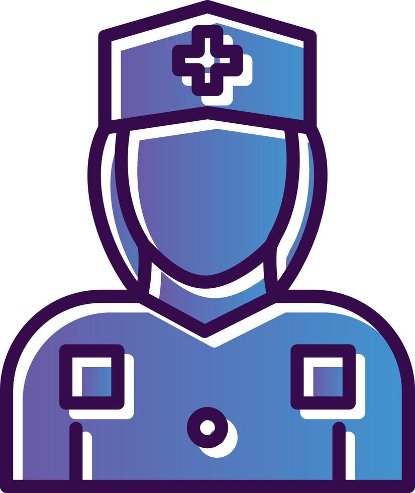 Nurse Vector Icon Design