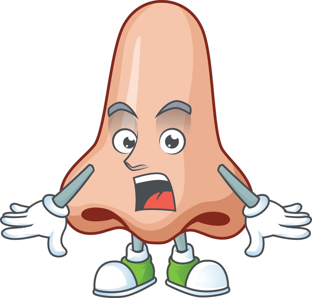 Nose Cartoon character vector