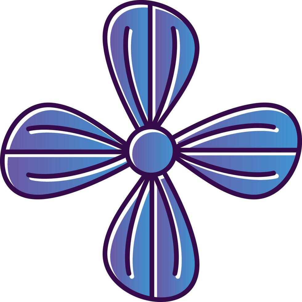 Geranium Vector Icon Design