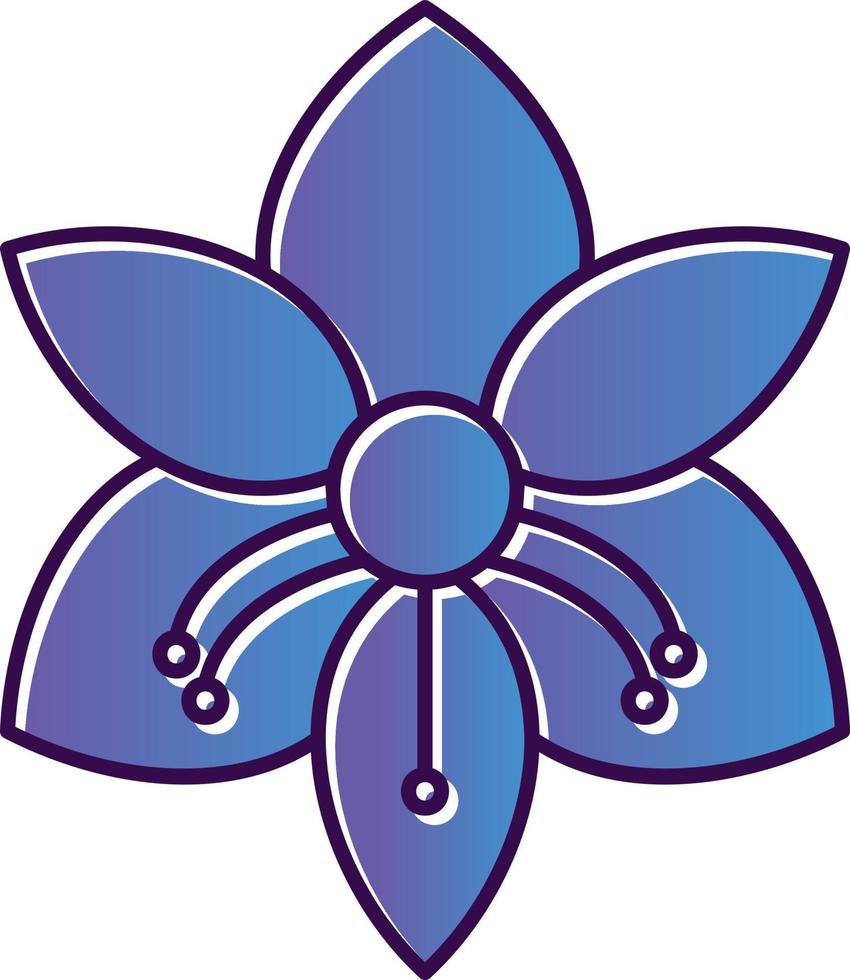 Amaryllis Vector Icon Design