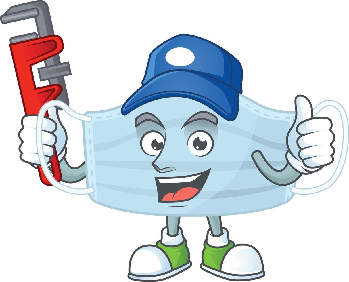 Surgery mask Cartoon character vector