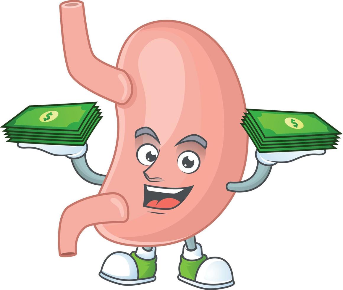 Stomach Cartoon character vector