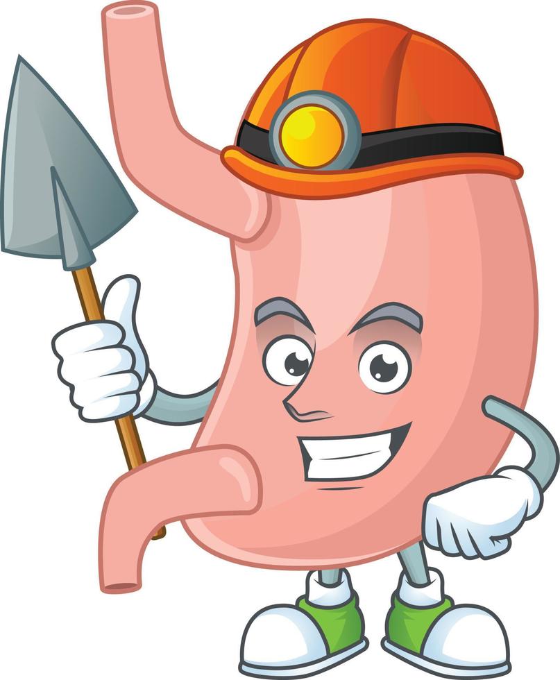 Stomach Cartoon character vector