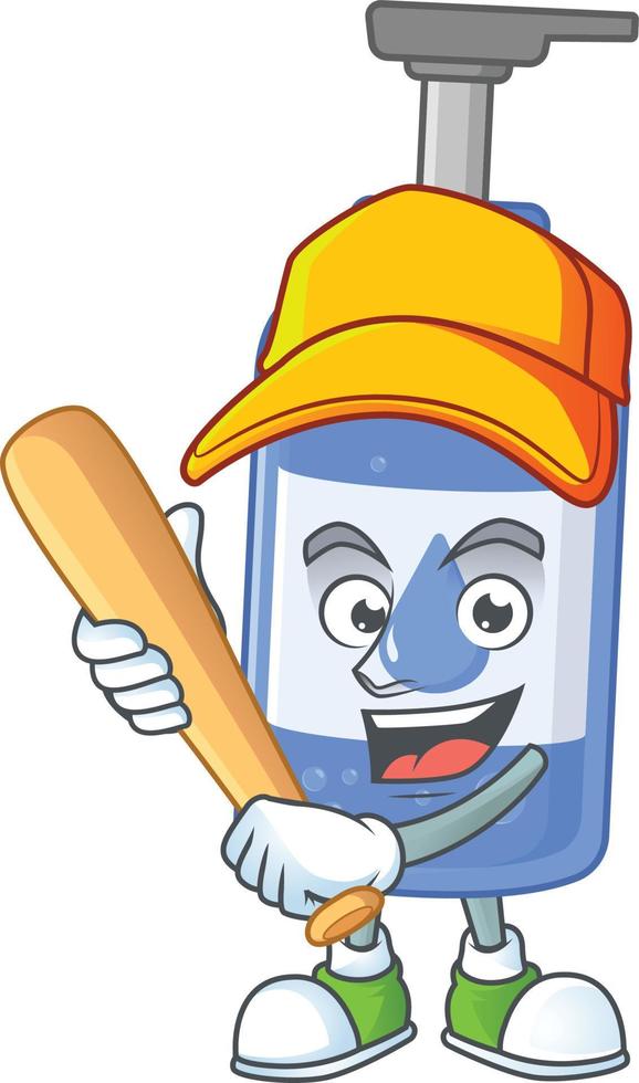 Handsanitizer Cartoon character vector