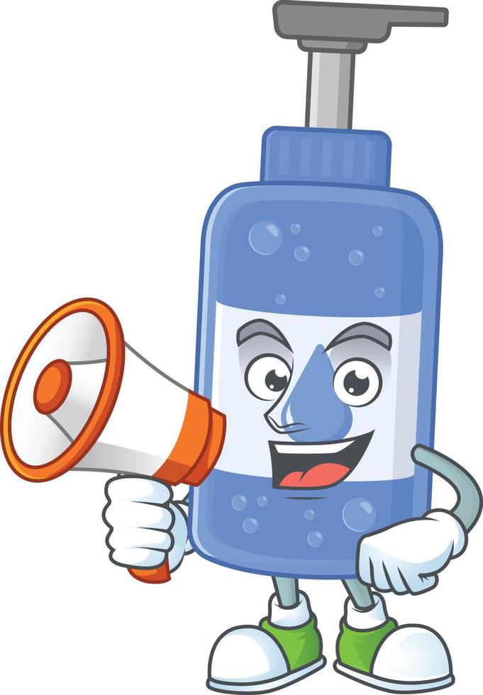 Handsanitizer Cartoon character vector