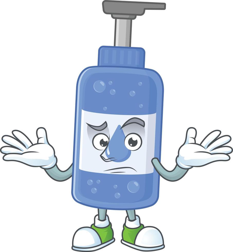 Handsanitizer Cartoon character vector