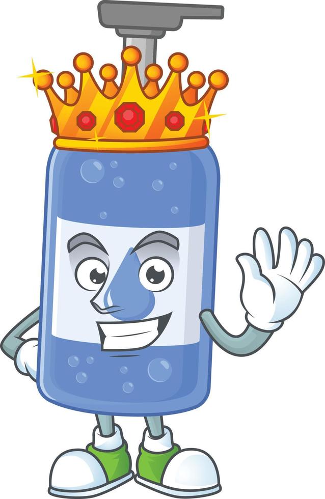 Handsanitizer Cartoon character vector