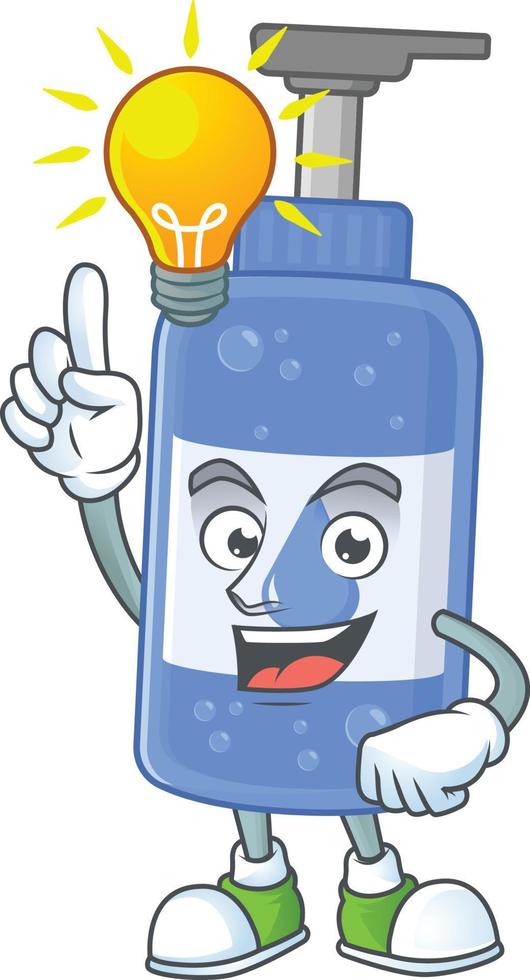 Handsanitizer Cartoon character vector