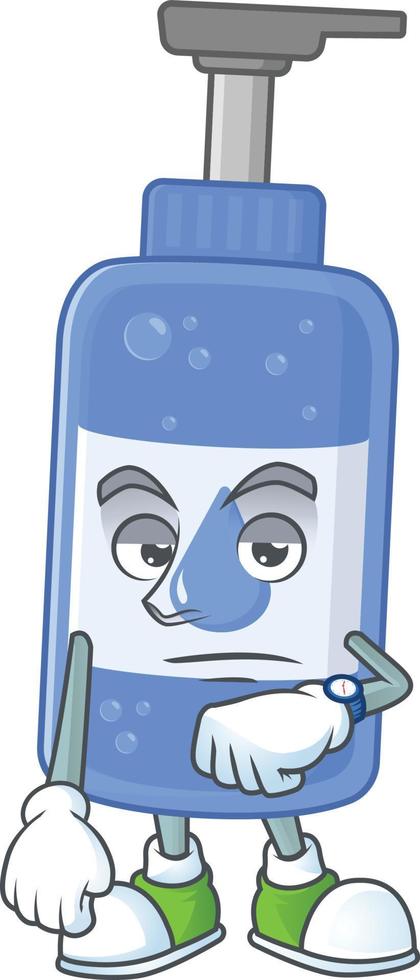 Handsanitizer Cartoon character vector