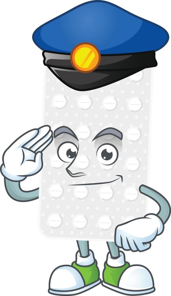 Pills Cartoon character vector