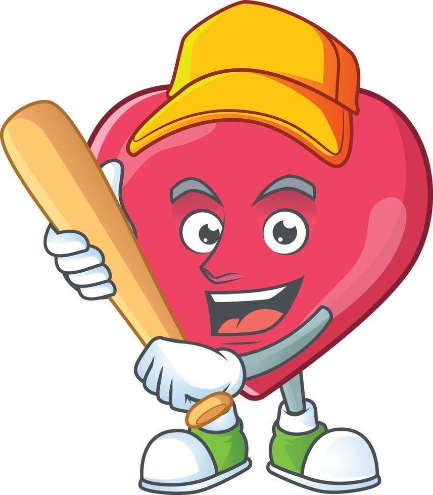 Heart medical notification Cartoon character vector