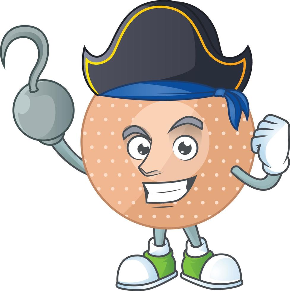 Rounded bandage Cartoon character vector