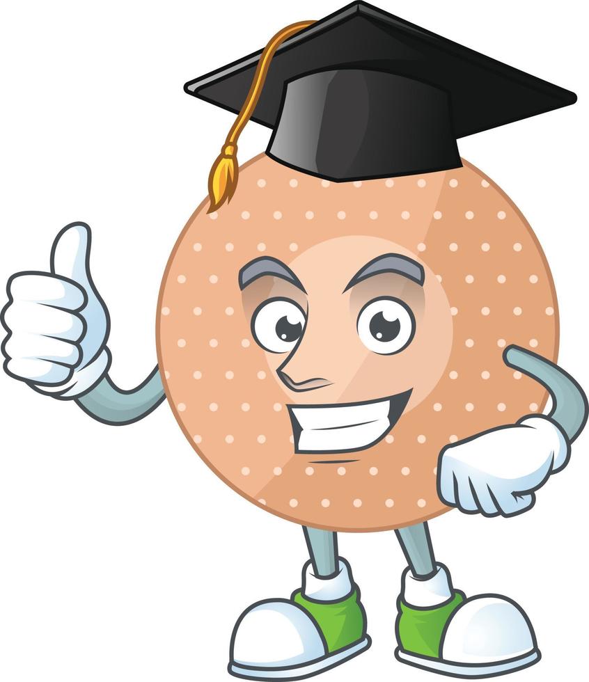 Rounded bandage Cartoon character vector