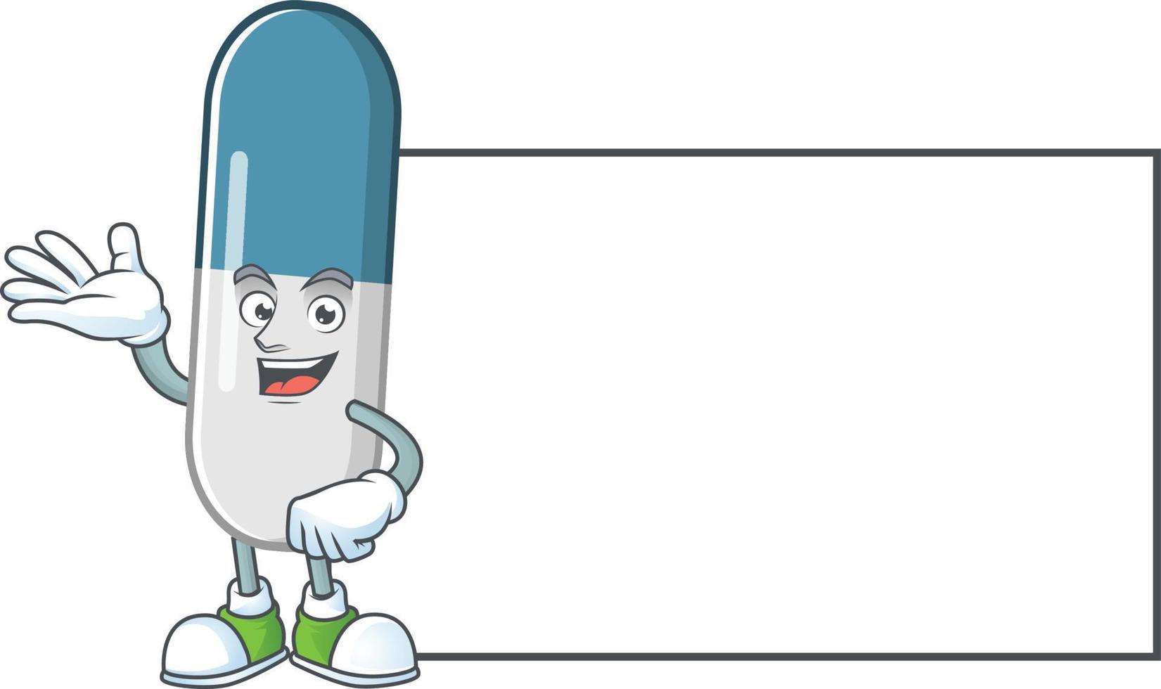Vitamin pills Cartoon character 21289889 Vector Art at Vecteezy