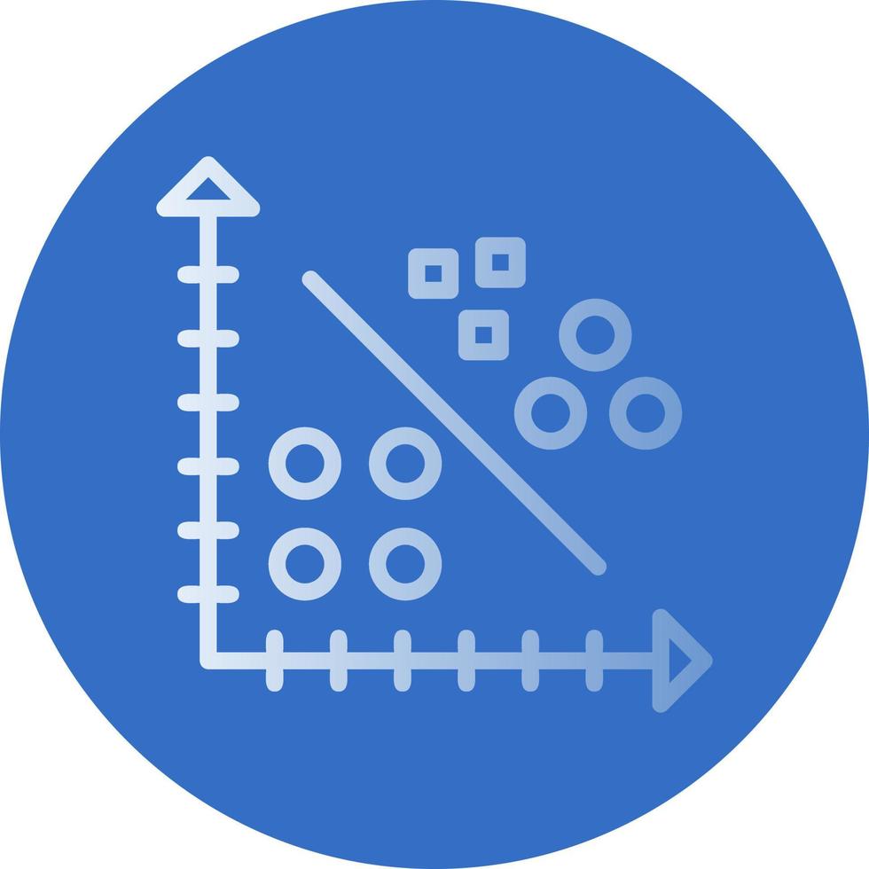 Cluster Analysis Vector Icon Design