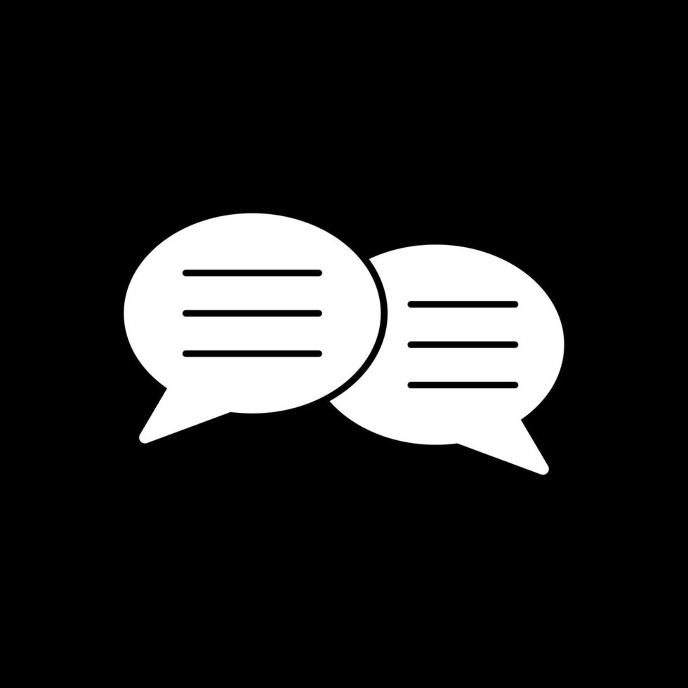 Chatting Vector Icon Design