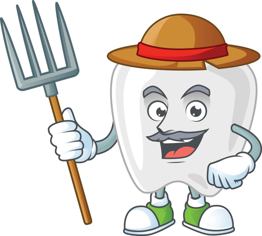 Teeth Cartoon character vector