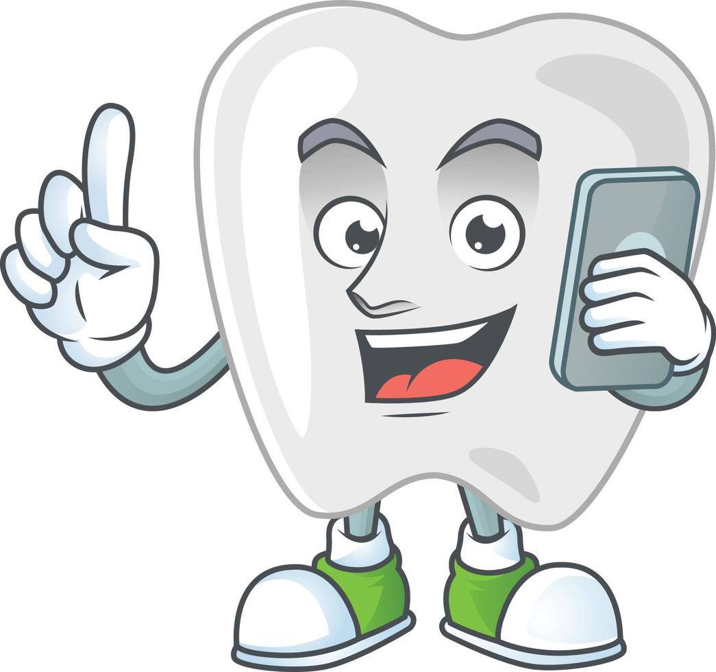 Teeth Cartoon character vector