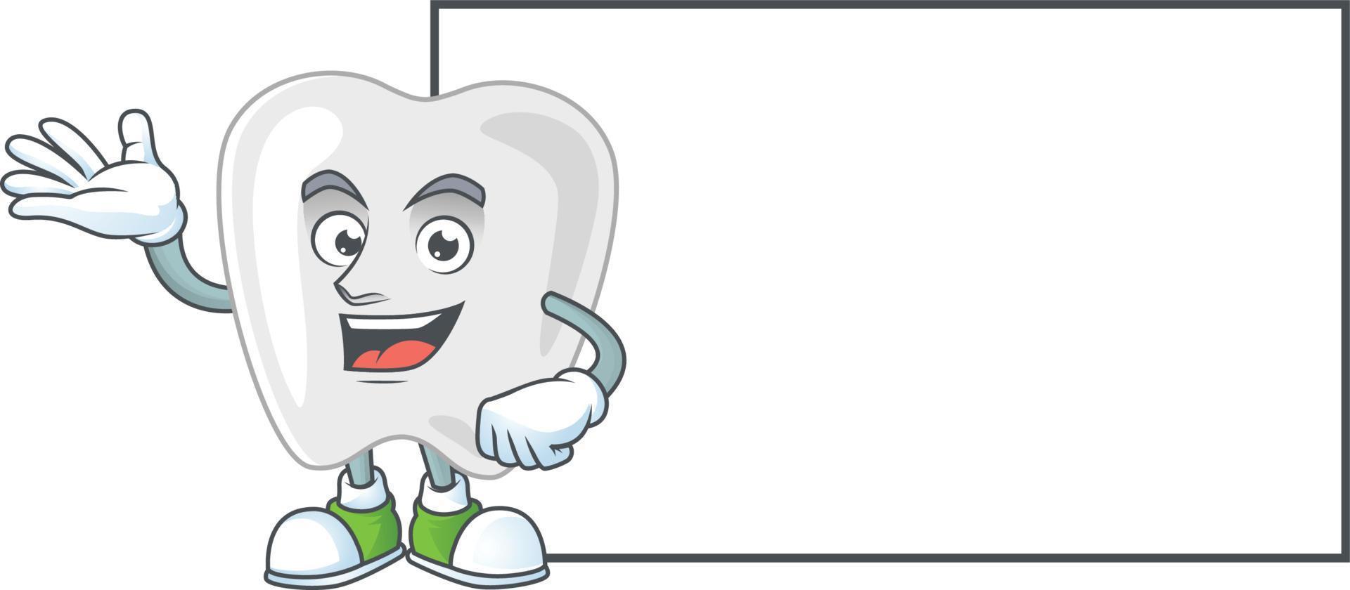 Teeth Cartoon character vector