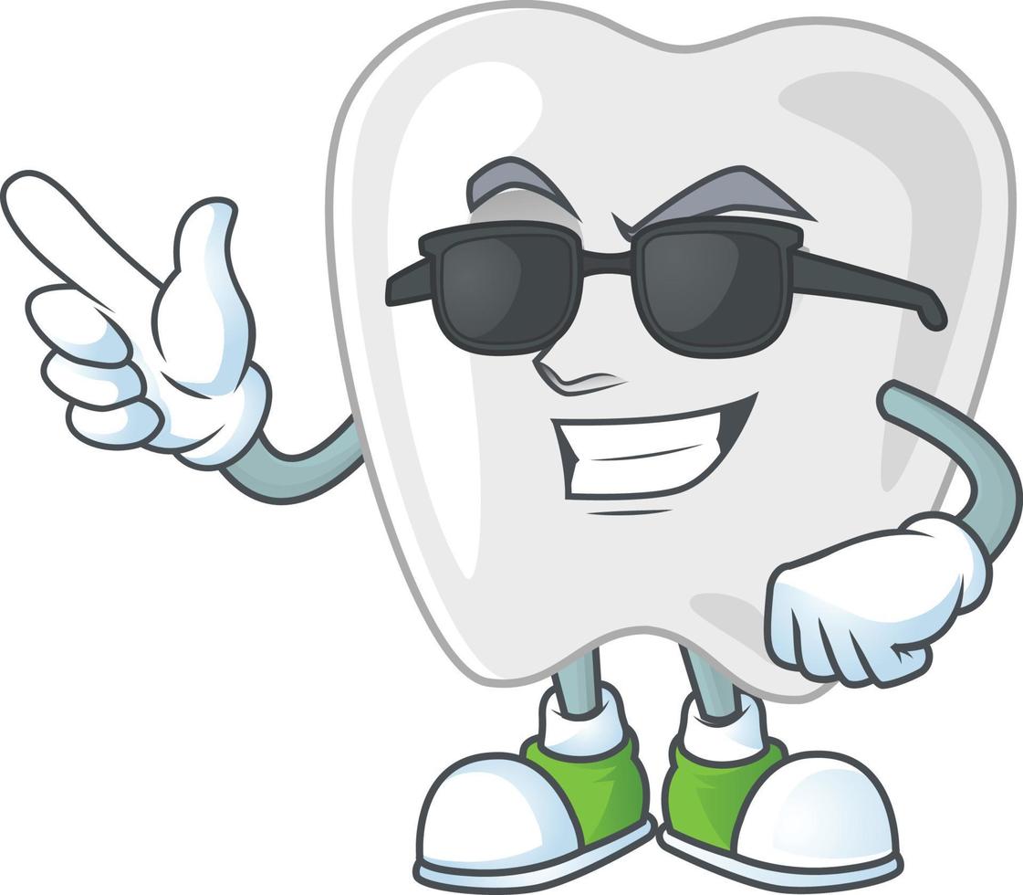 Teeth Cartoon character vector