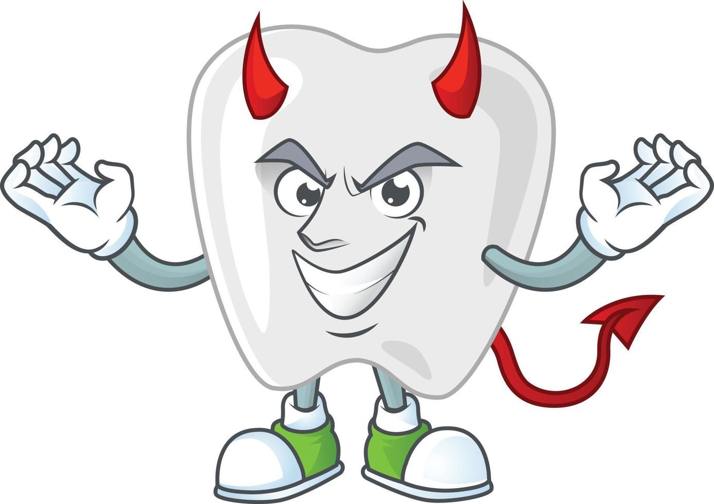 Teeth Cartoon character vector