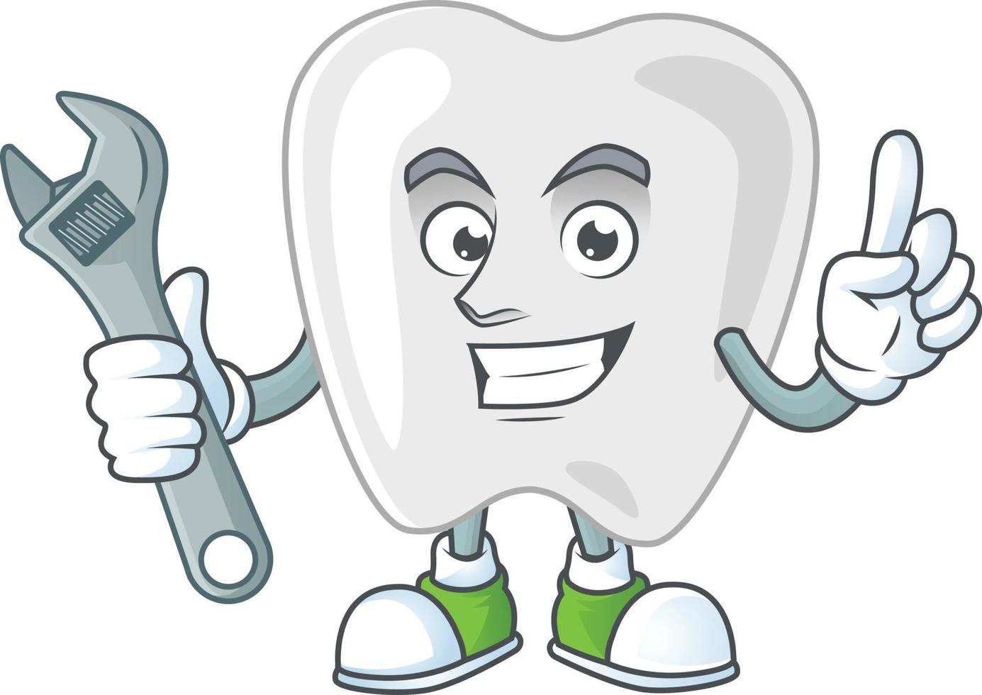 Teeth Cartoon character vector