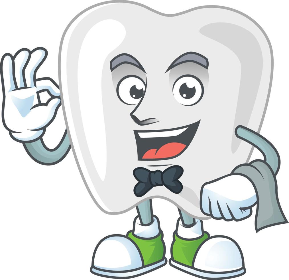 Teeth Cartoon character vector