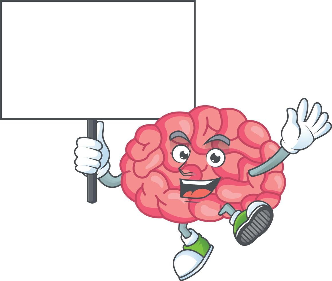 Brain Cartoon character vector