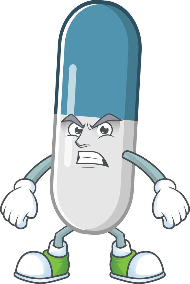 Vitamin pills Cartoon character 21290257 Vector Art at Vecteezy