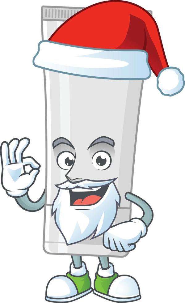 White plastic tube Cartoon character vector