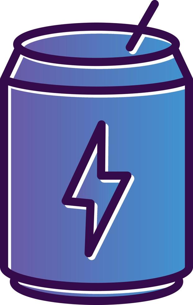 Energy Drink Vector Icon Design