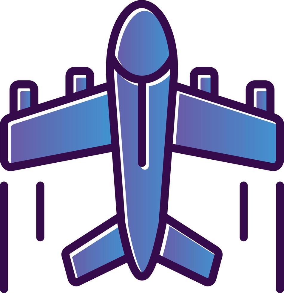 Plane Vector Icon Design