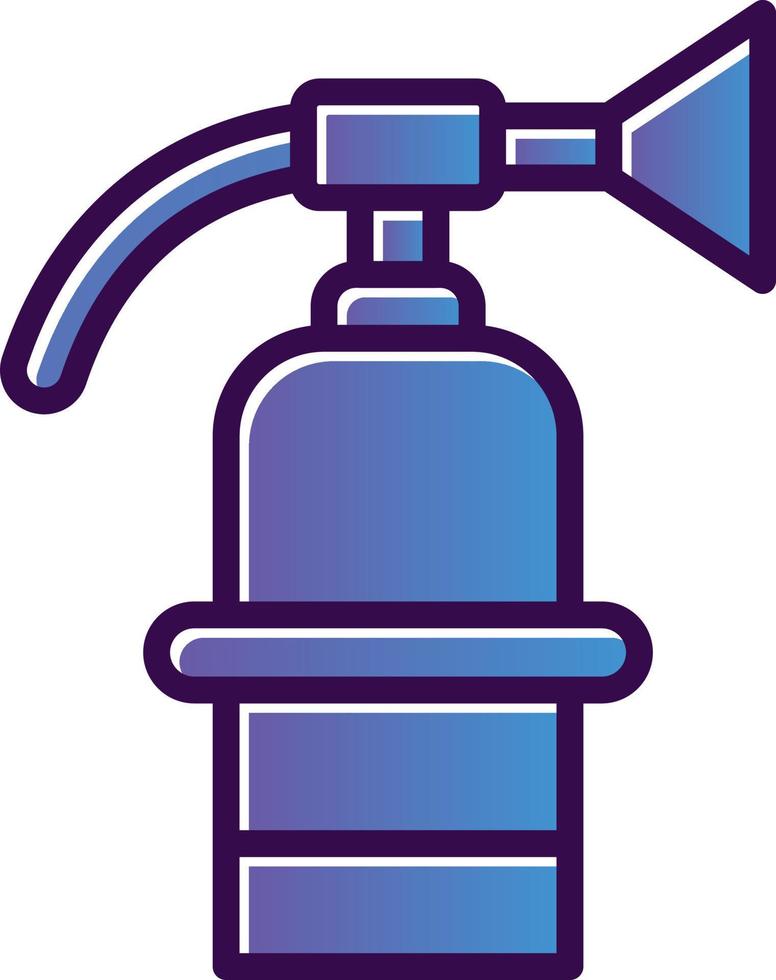 Fire Extinguisher Vector Icon Design