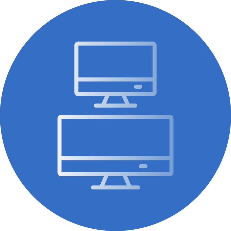 Monitors Vector Icon Design