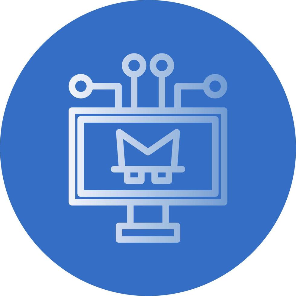 Cyber Crime Vector Icon Design